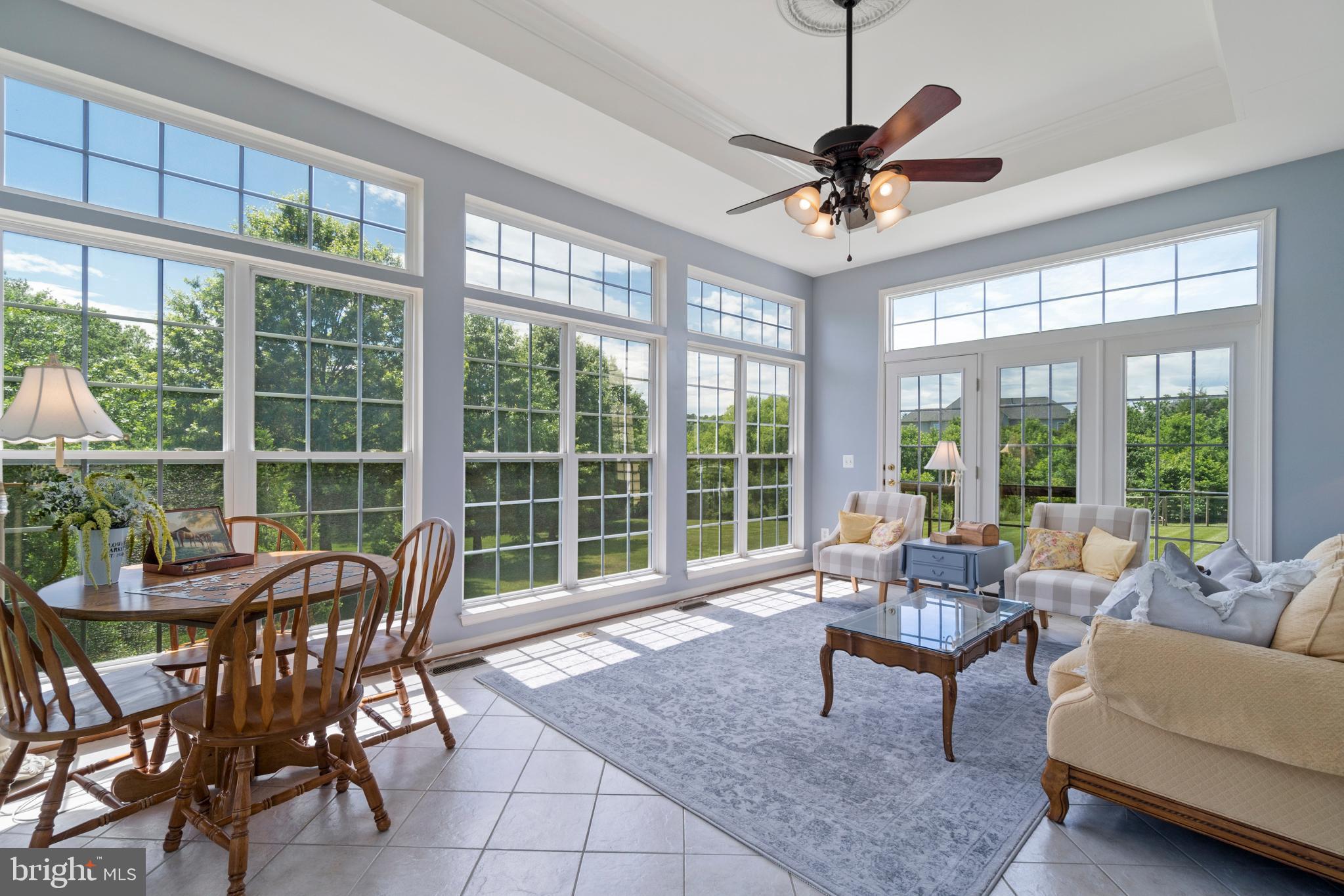 4650 Spring Run Road Warrenton, VA 20187 - Photo 9 of 58 Solarium with Floor to Ceiling Windows