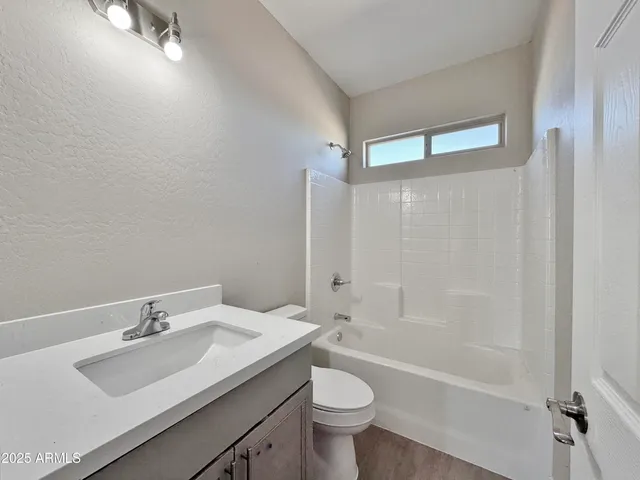 a close view of closet