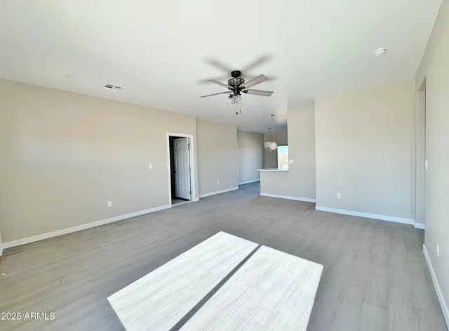 wooden floor in an empty room