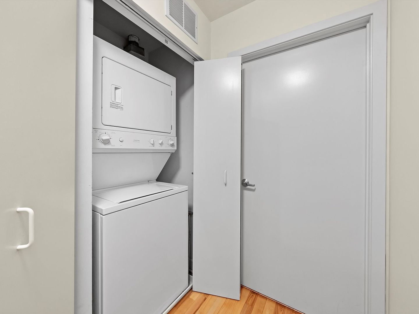 211 East Ohio Street, Unit 307 Chicago, IL 60611 - Photo 18 of 30 a view of bathroom with washer and dryer