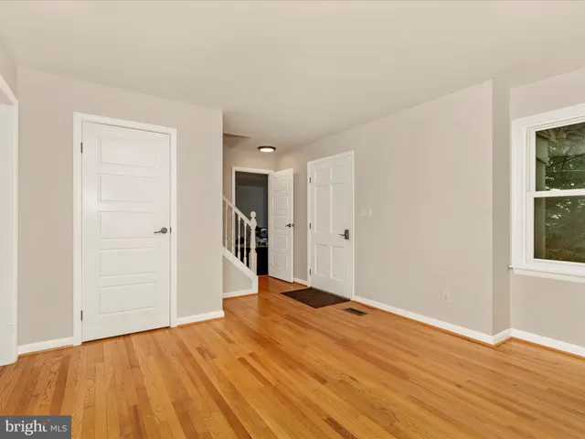 wooden floor in an empty room