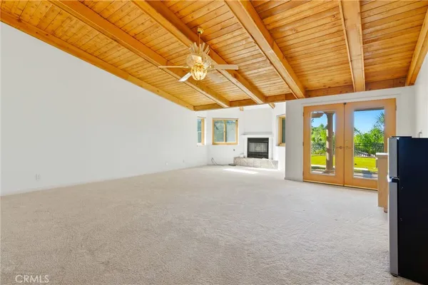 a view of a room with a natural light