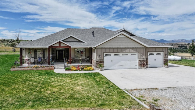 3123 East Riverdale Road Preston, ID 83263 - Photo 45 of 52 Ranch-style residence featuring a stone and siding facade