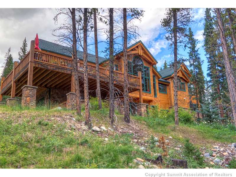 44 Bryce Estates Road Breckenridge, CO 80424 - Photo 12 of 15 Exterior Back. Panoramic views from most every angle; multiple mountain vistas, lake outside door, surrounding open space and access to trails and hiking paths