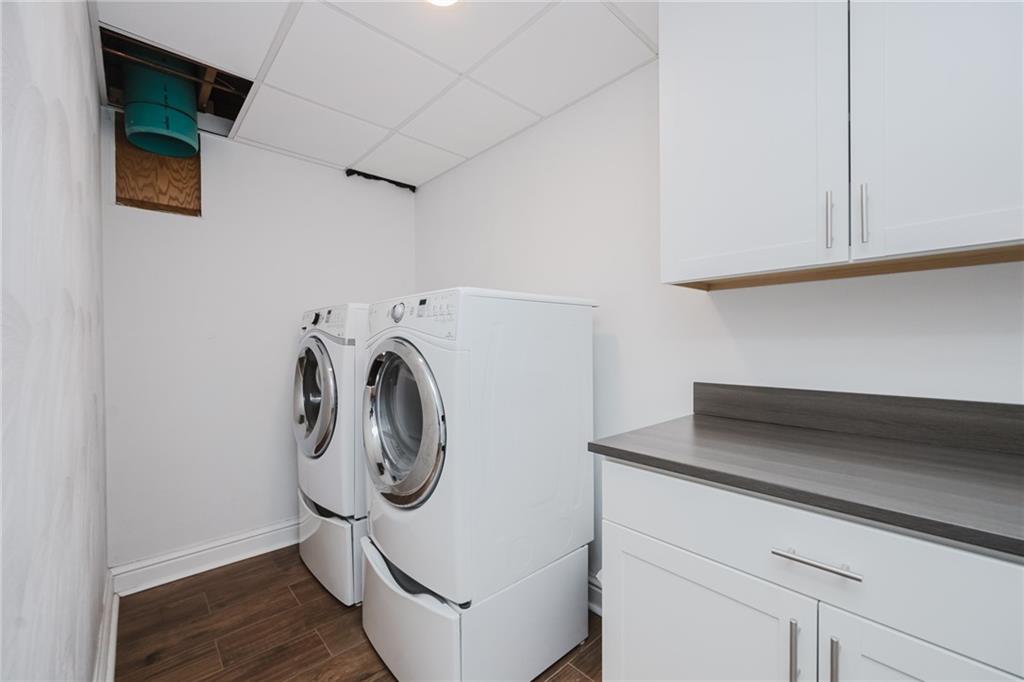 459 Forest Ridge Road Indiana, PA 15701 - Photo 41 of 45 a utility room with dryer and washer