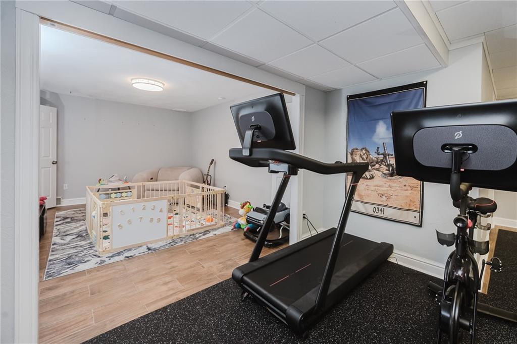 459 Forest Ridge Road Indiana, PA 15701 - Photo 43 of 45 a room with gym equipment