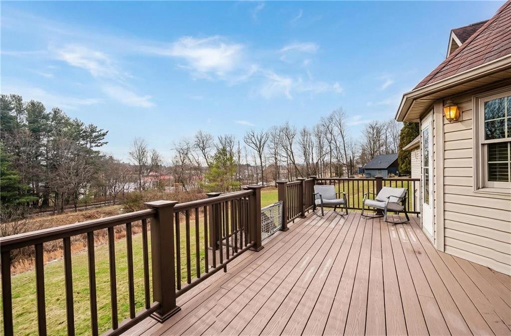 459 Forest Ridge Road Indiana, PA 15701 - Photo 45 of 45 a view of balcony with wooden floor and fence