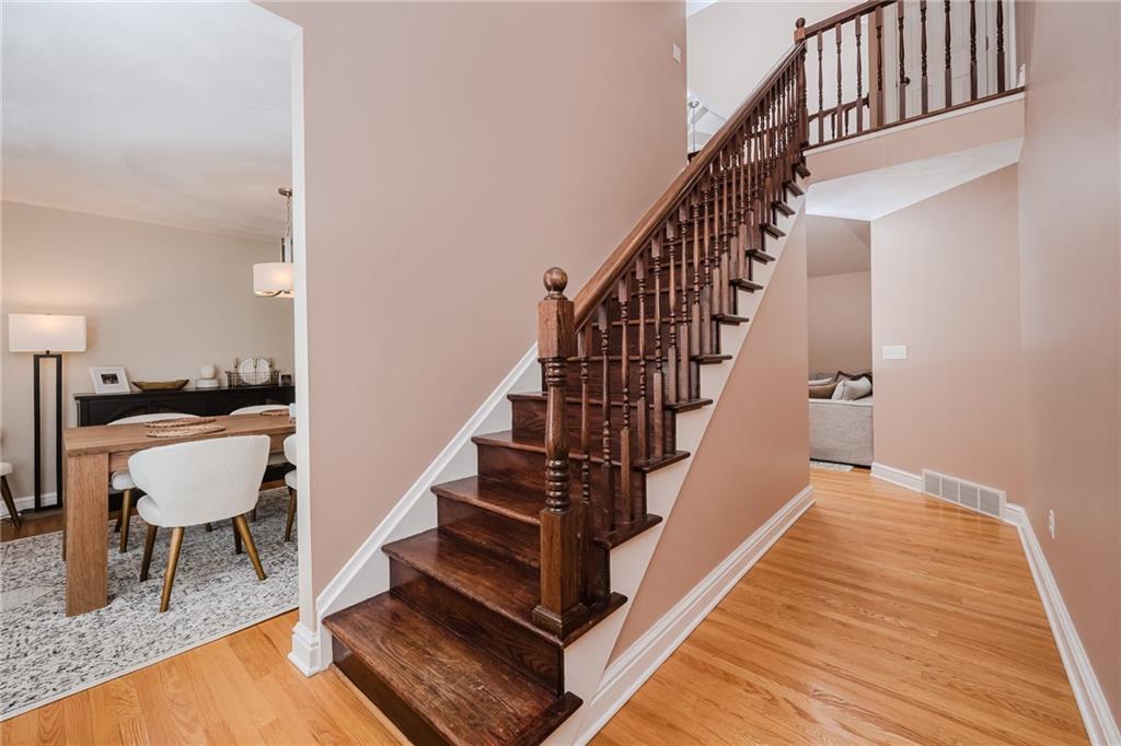 459 Forest Ridge Road Indiana, PA 15701 - Photo 5 of 45 a view of entryway and hall with wooden floor