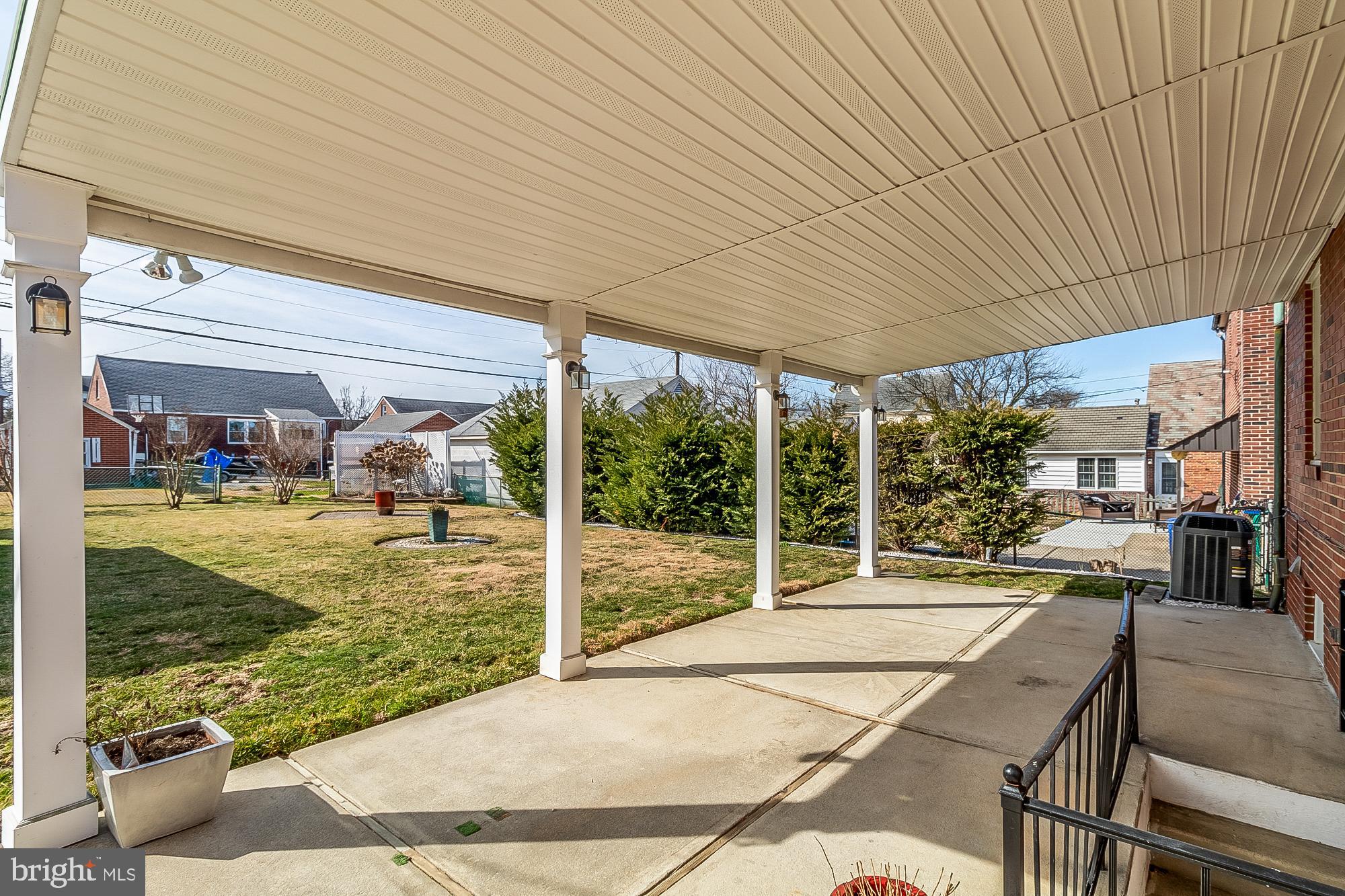 2709 Alden Road Parkville, MD 21234 - Photo 32 of 33 Covered patio