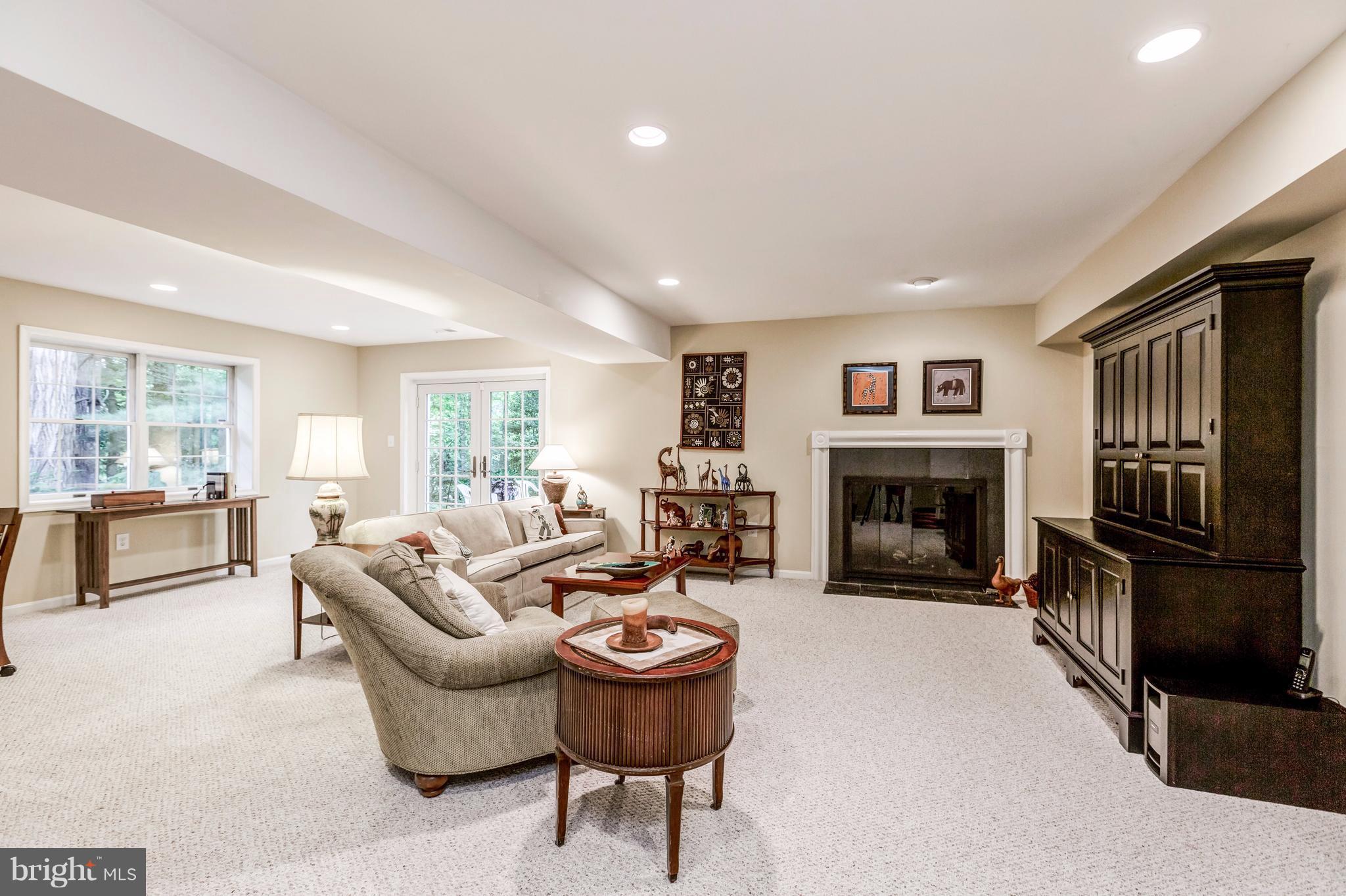 1001 Bellview Road McLean, VA 22102 - Photo 22 of 30 Spacious lower level family room w/ walkout