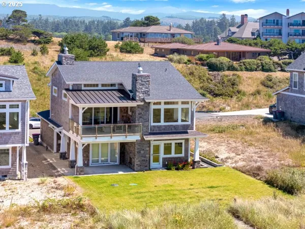 a view of a house with a swimming pool