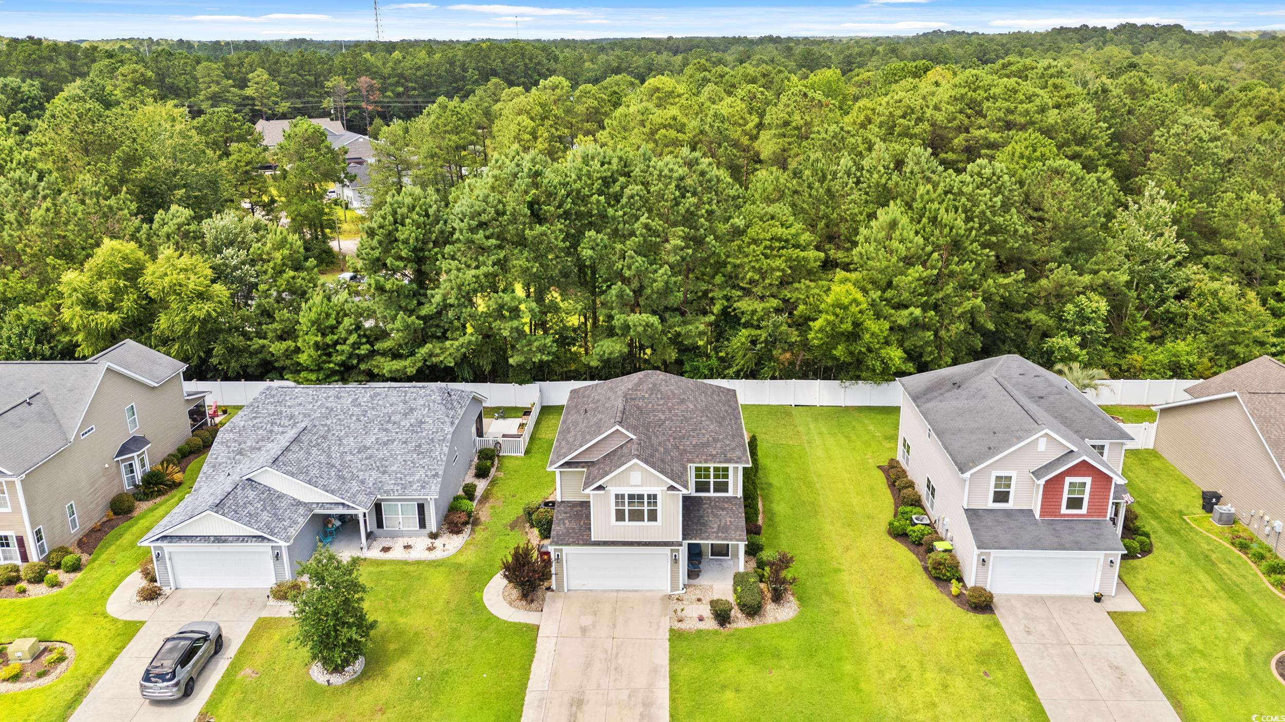 276 Whipple Run Loop Myrtle Beach, SC 29588 - Photo 36 of 40 Aerial perspective of suburban area featuring a he