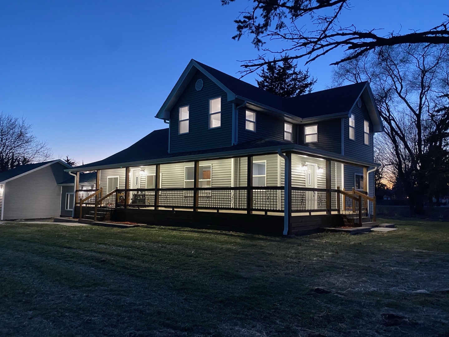 2402 North 41st Road Sheridan, IL 60551 - Photo 29 of 30 a front view of a house with a yard
