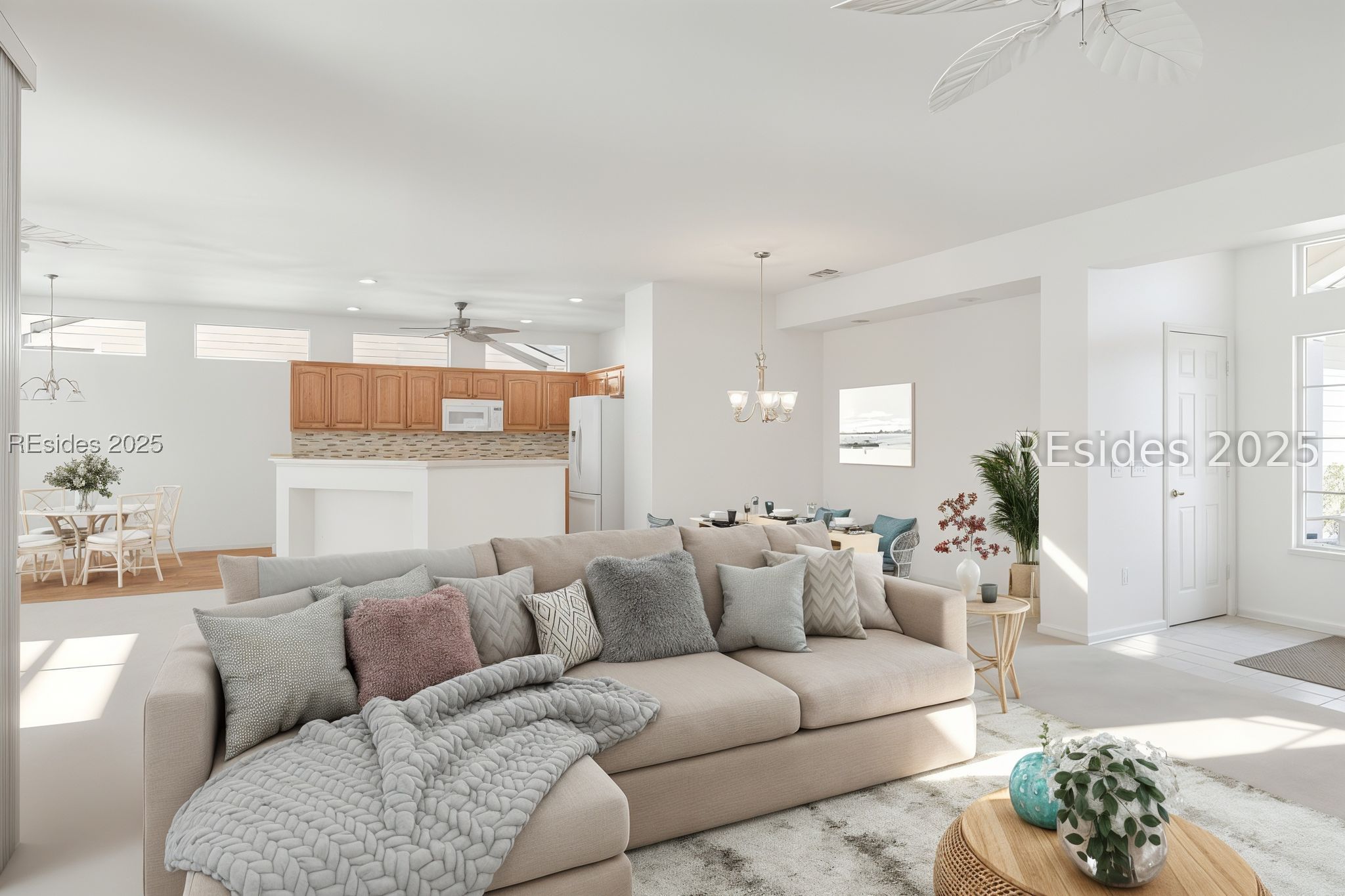 143 Colonel Thomas Heyward Road Okatie, SC 29909 - Photo 3 of 22 Soft muted colorations accentuating the open space