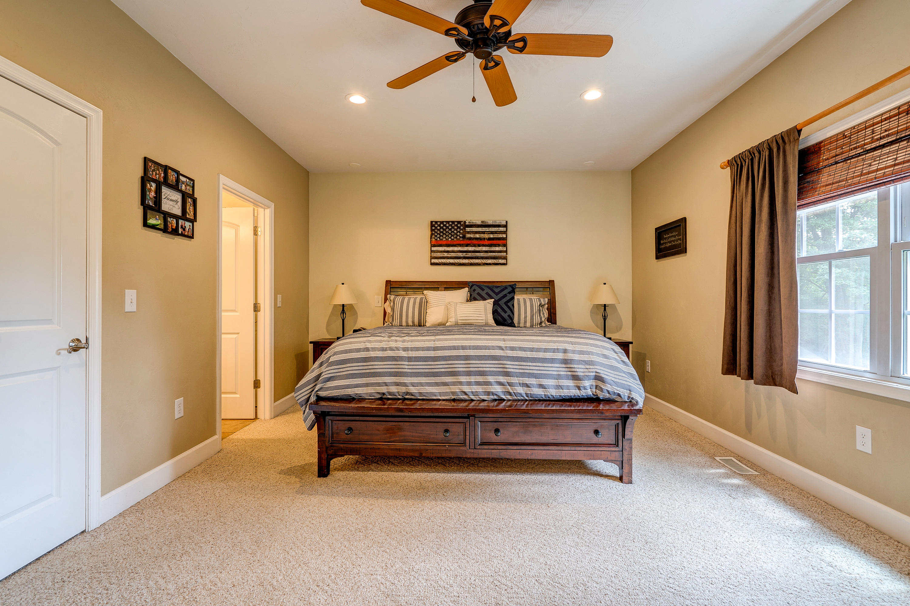 1205 Summit View Road Goodview, VA 24095 - Photo 24 of 46 a bedroom with a bed and window