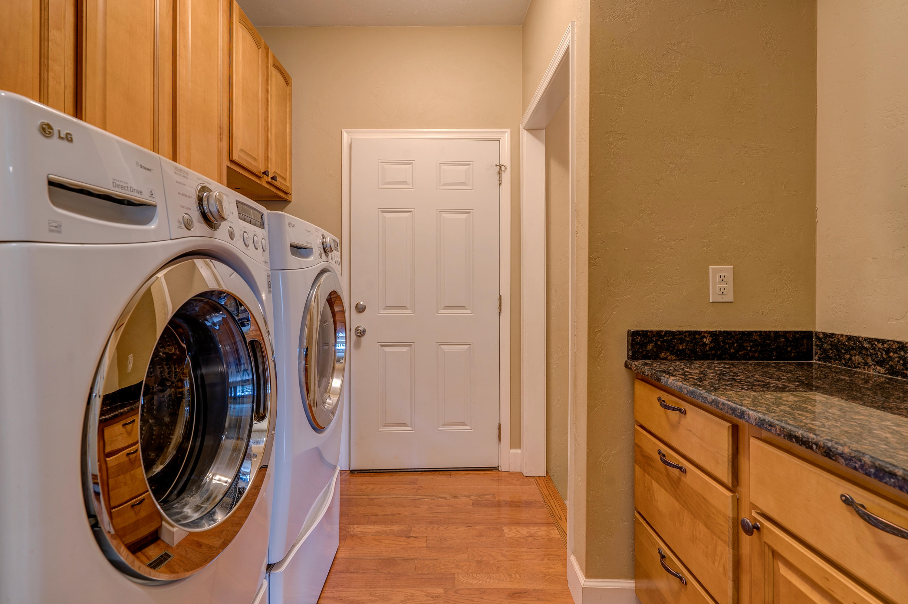 1205 Summit View Road Goodview, VA 24095 - Photo 26 of 46 a utility room with dryer and washer