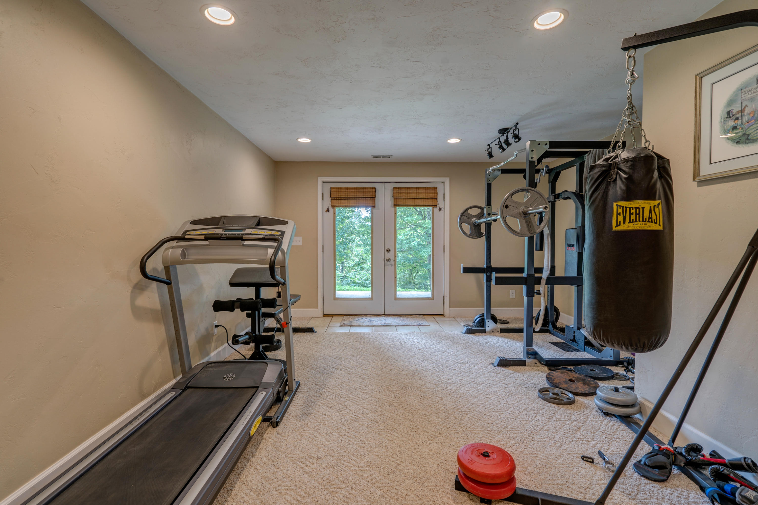 1205 Summit View Road Goodview, VA 24095 - Photo 34 of 46 a view of a room with gym equipment