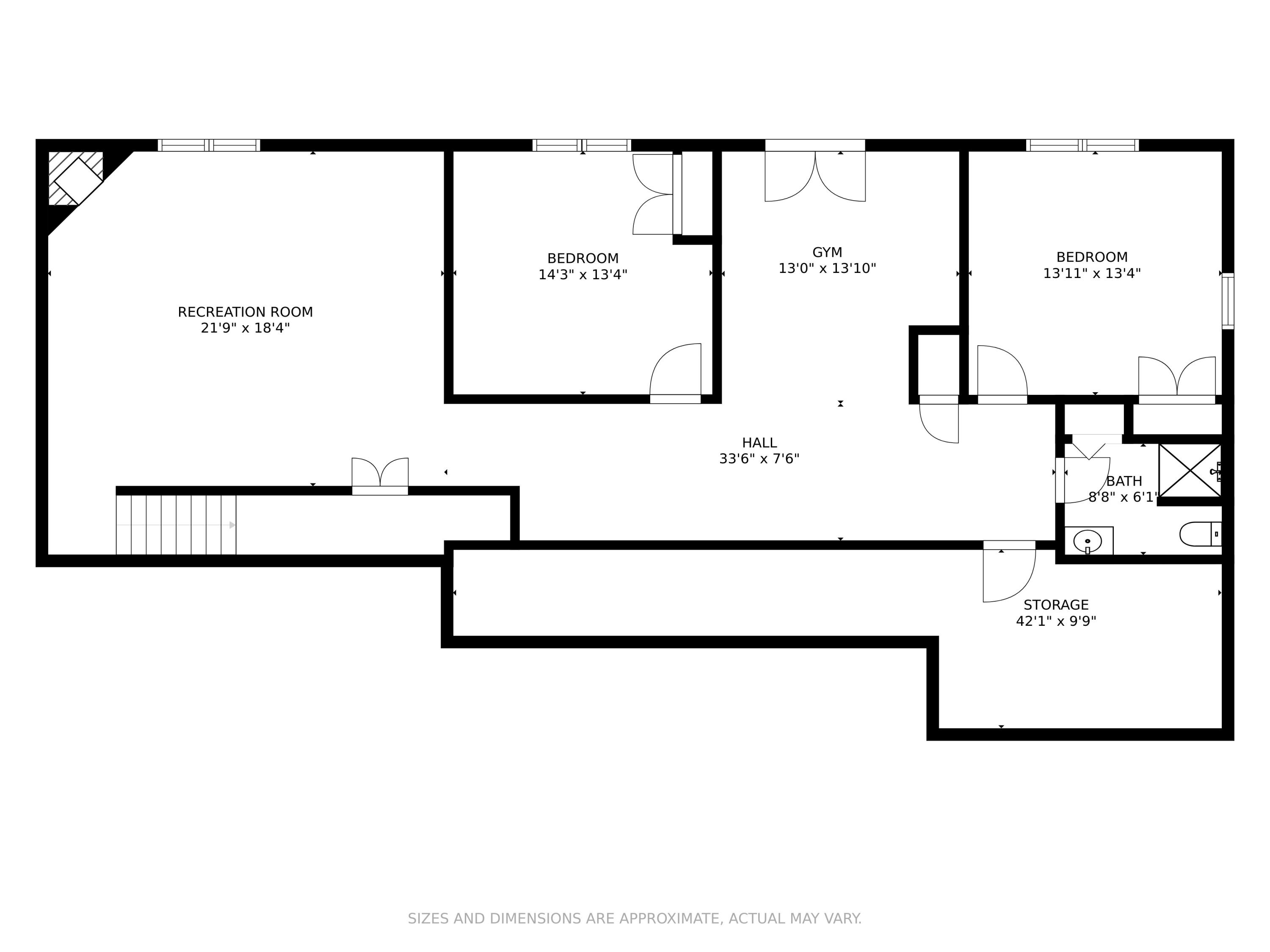 1205 Summit View Road Goodview, VA 24095 - Photo 46 of 46 a picture of a floor plan
