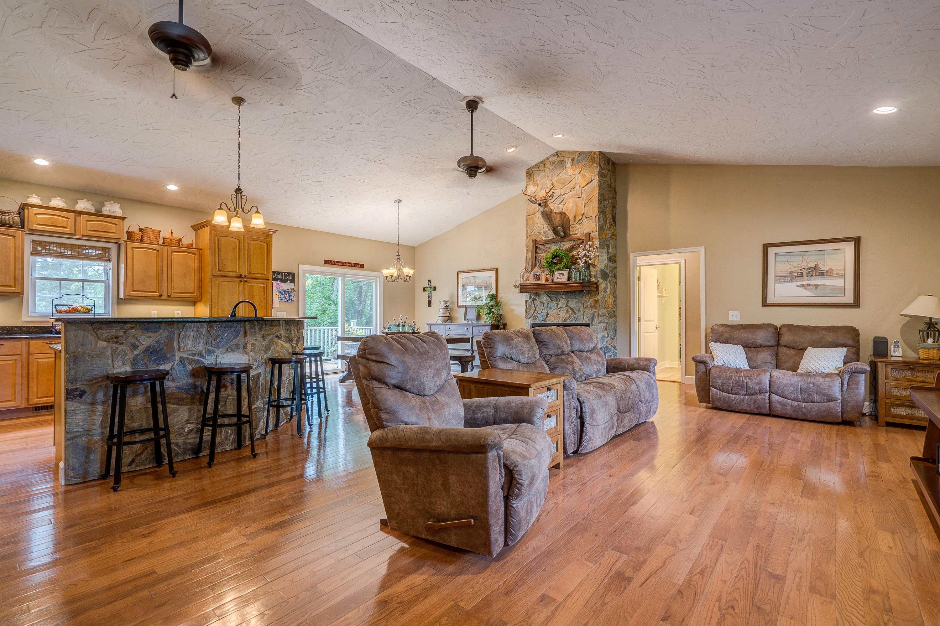 1205 Summit View Road Goodview, VA 24095 - Photo 6 of 46 a living room with furniture and wooden floor