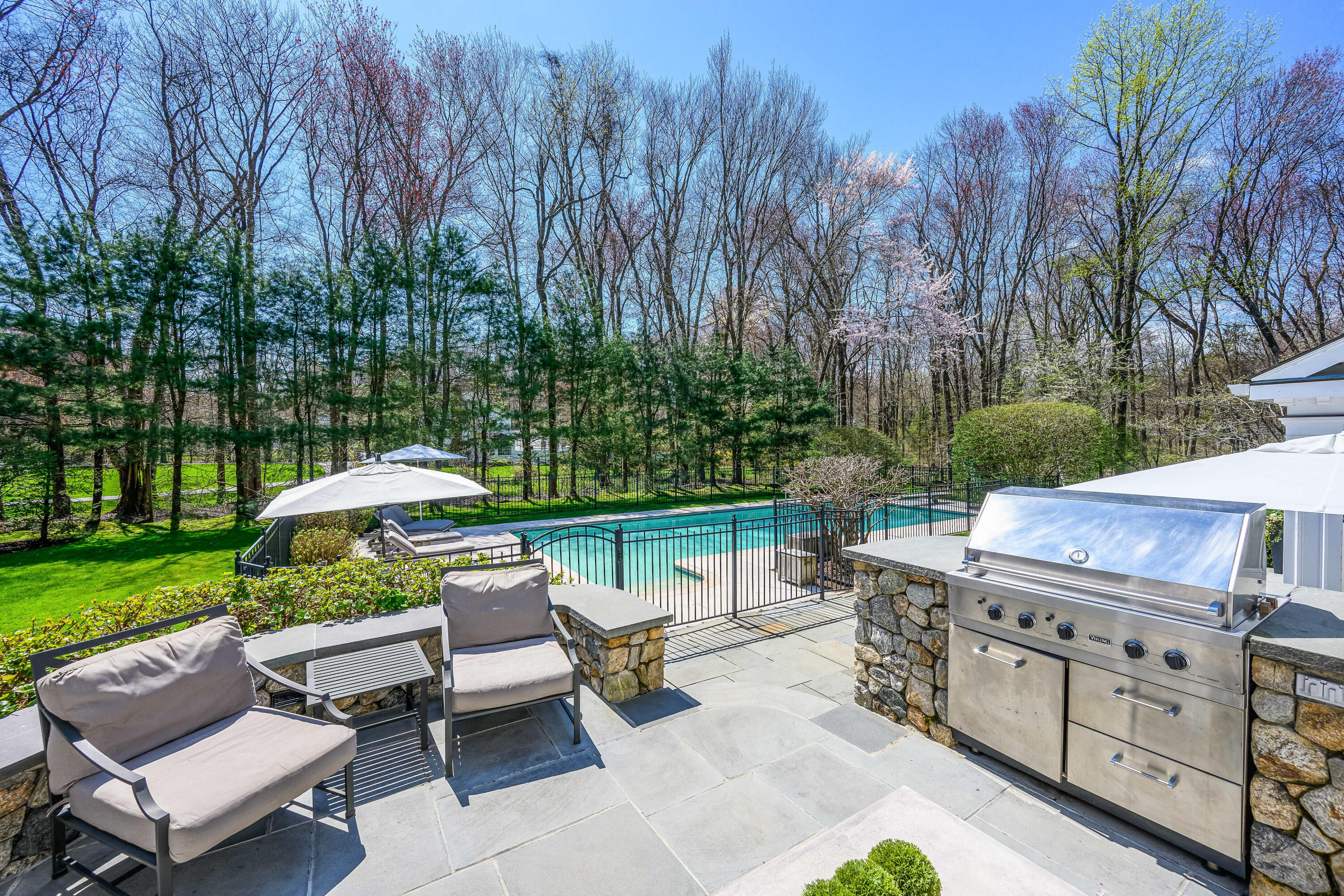 110 Stephen Mather Road Darien, CT 06820 - Photo 29 of 41 a view of a patio with furniture