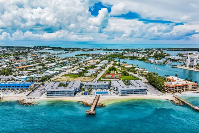 a dining room filled chandelier and kitchen view