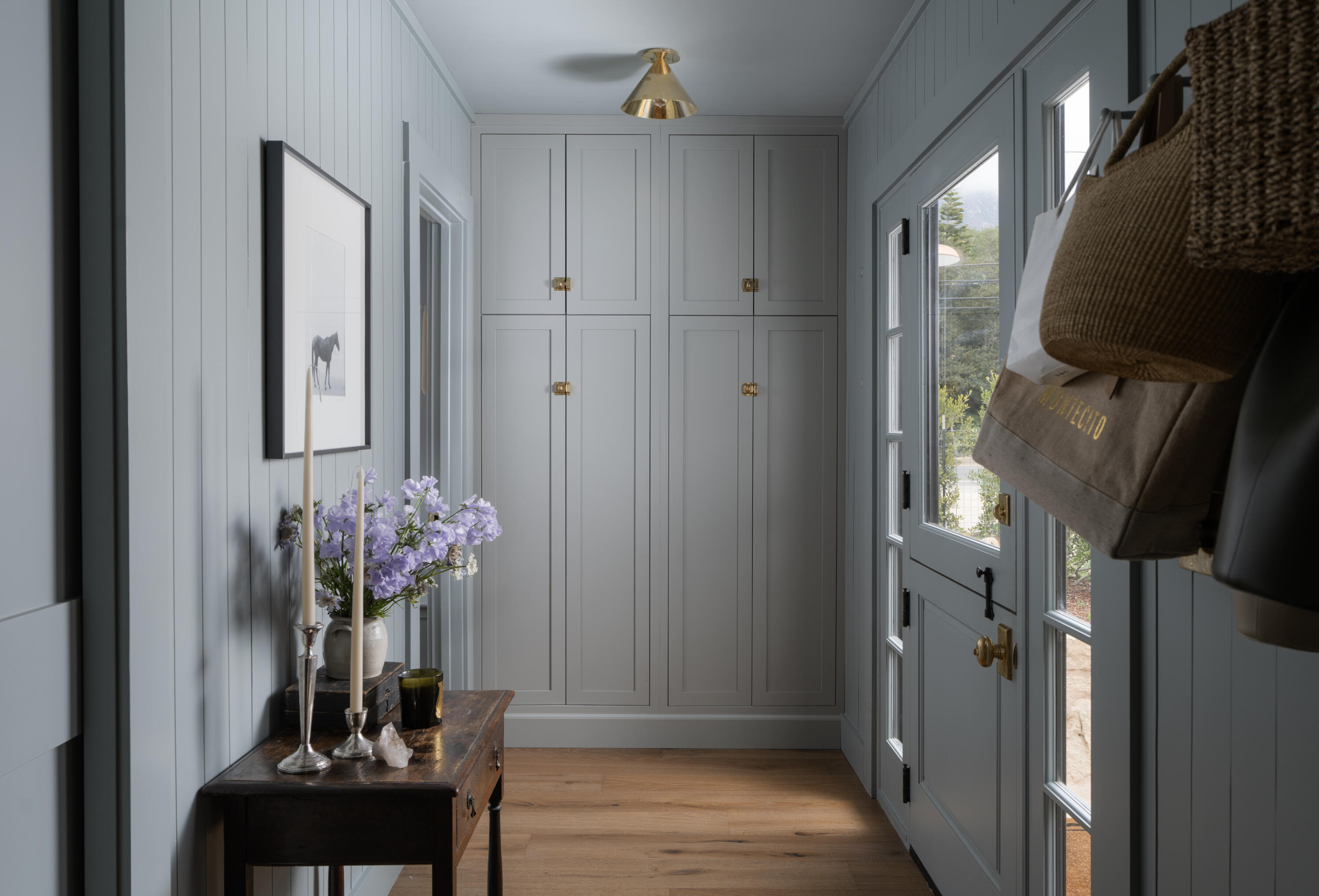 1575 East Valley Road Montecito, CA 93108 - Photo 4 of 30 a view of a hallway and dining room