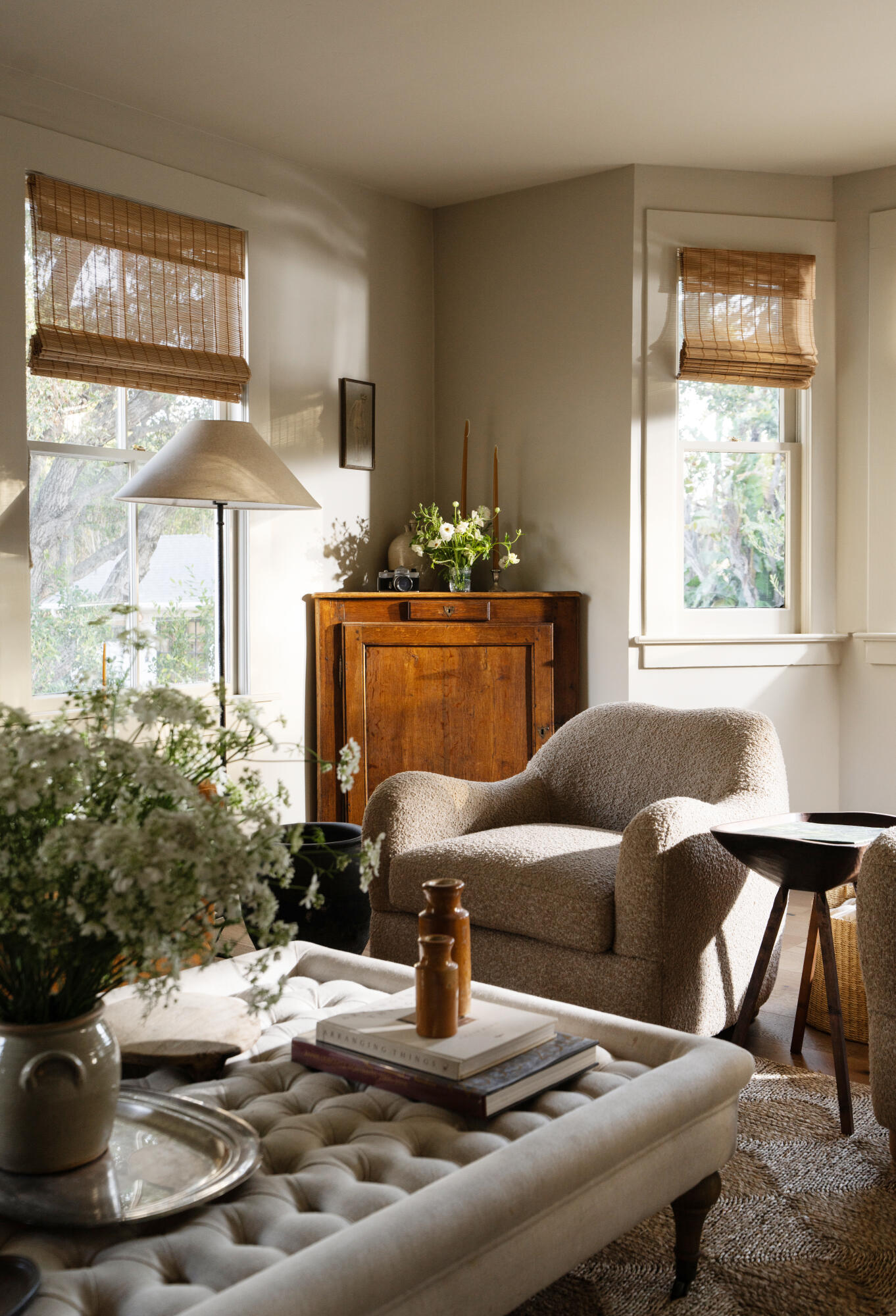 1575 East Valley Road Montecito, CA 93108 - Photo 8 of 30 a living room with furniture and a window