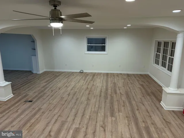 wooden floor in a empty room