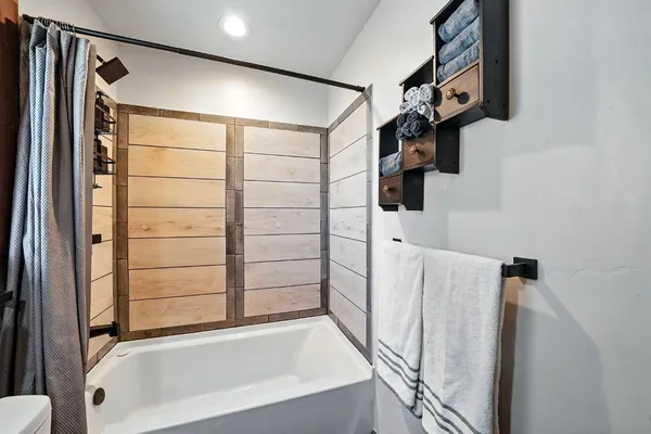 a view of front door