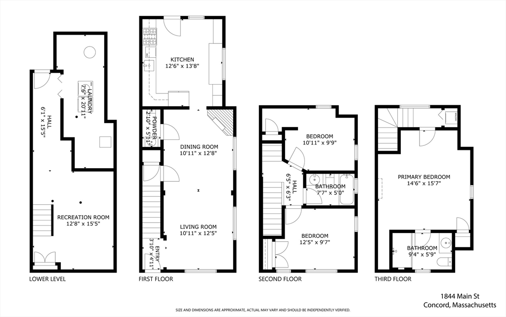 1844 Main Street, Unit 1 Concord, MA 01742 - Photo 30 of 30