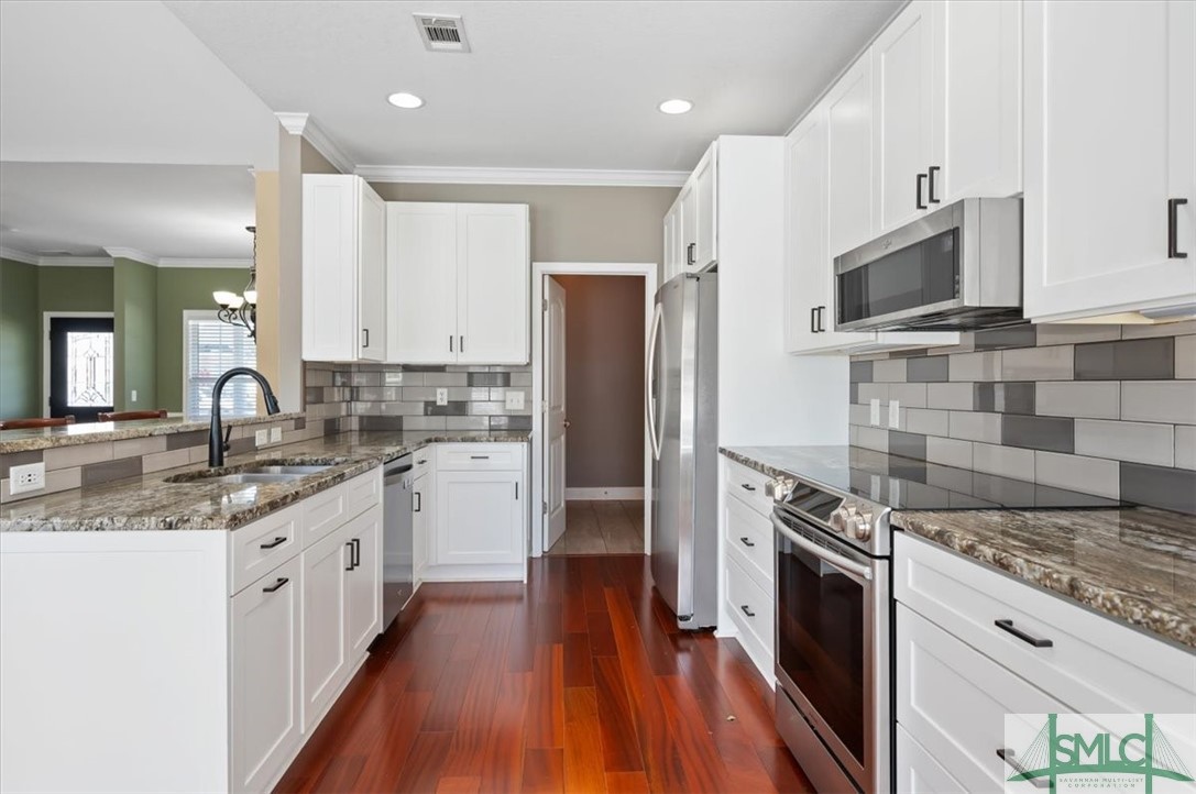 111 Tolliver Lane Rincon, GA 31326 - Photo 15 of 39 Renovated kitchen with update shaker door cabinetr
