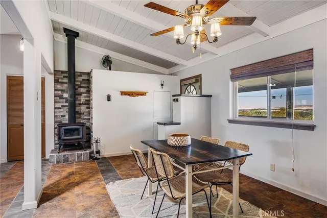 a room with closet and window