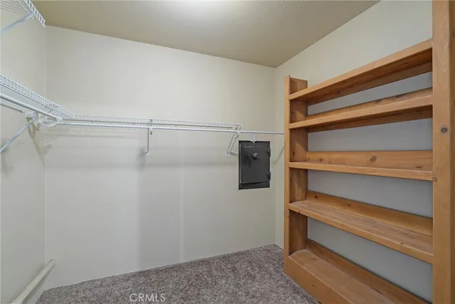 a view of a snow on the road