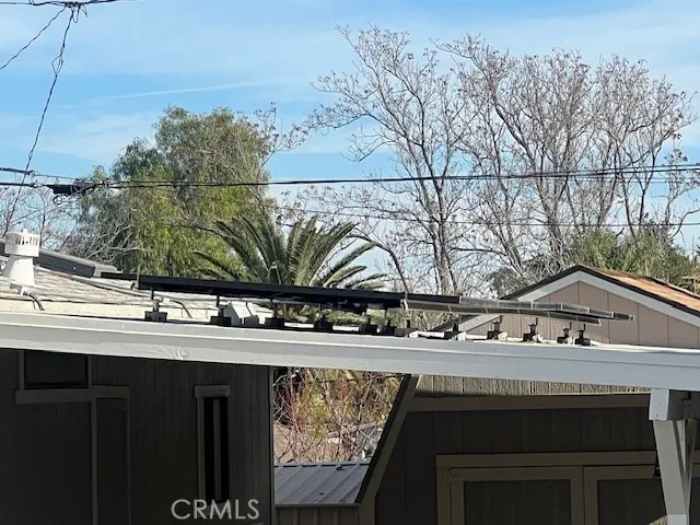 a close up of a wall