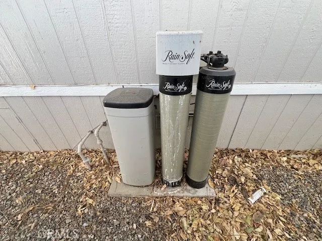 a view of water heater room