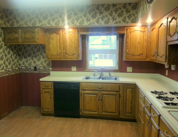1021 Webster Street Ottawa, IL 61350 - Photo 5 of 11 a kitchen with a sink stove and cabinets