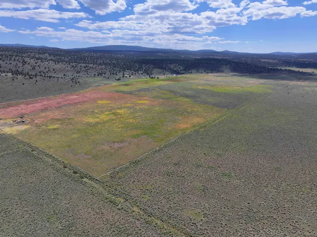 a view of an ocean and city