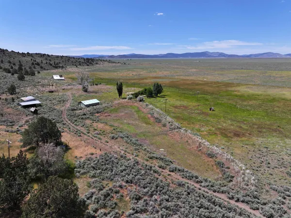 a view of a lake with a mountain