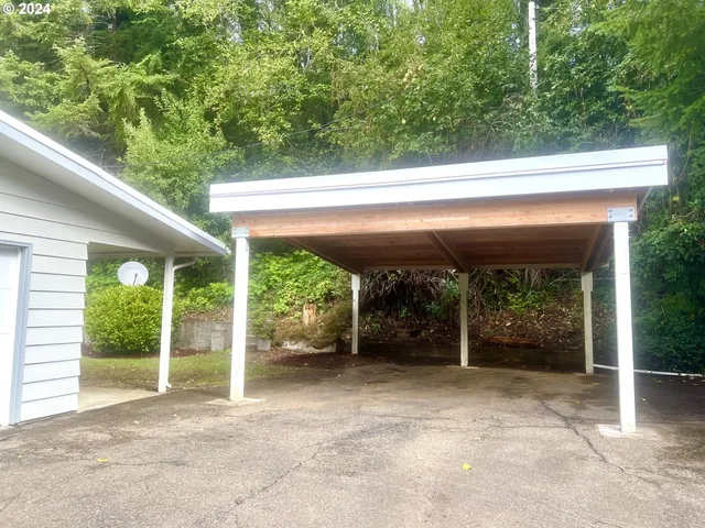 a view of a yard with porch and outdoor space