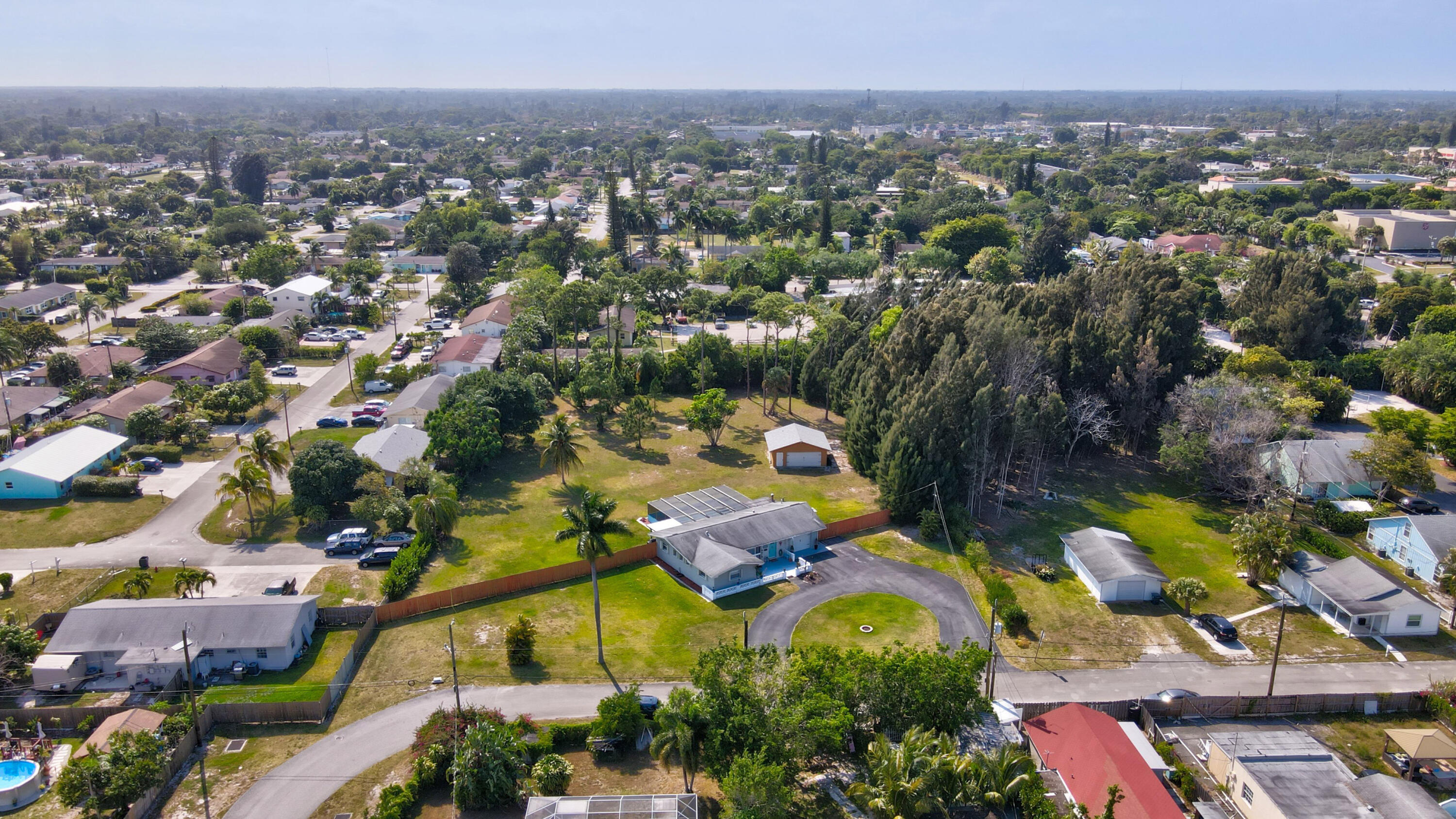 4237 Herbertz Road Lake Worth, FL 33461 - Photo 34 of 43 Aerial view