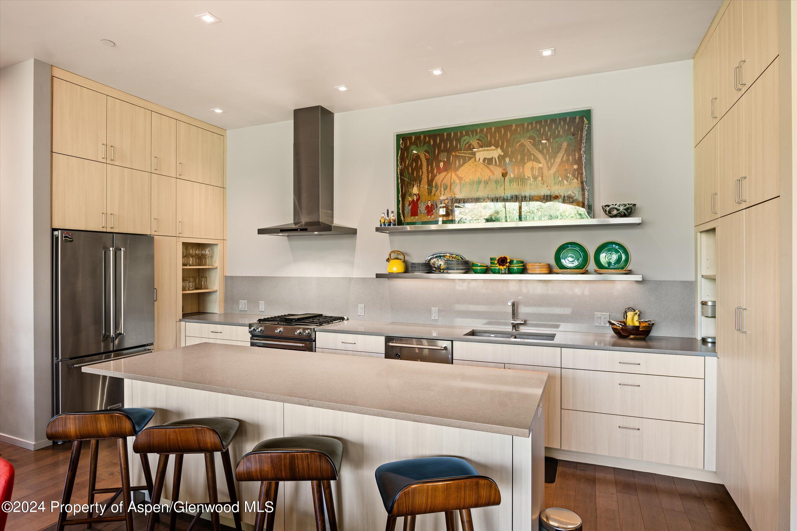102 Evans Road, Unit 103 Basalt, CO 81621 - Photo 3 of 21 Kitchen with island
