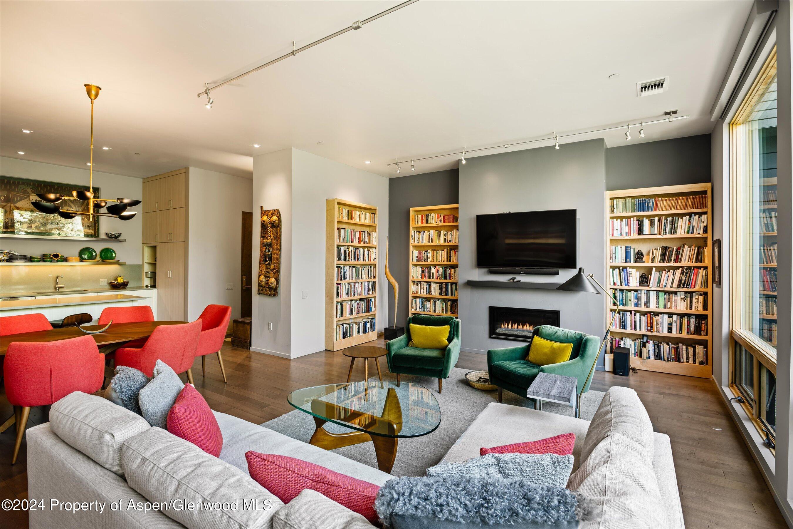 102 Evans Road, Unit 103 Basalt, CO 81621 - Photo 8 of 21 built in book shelves