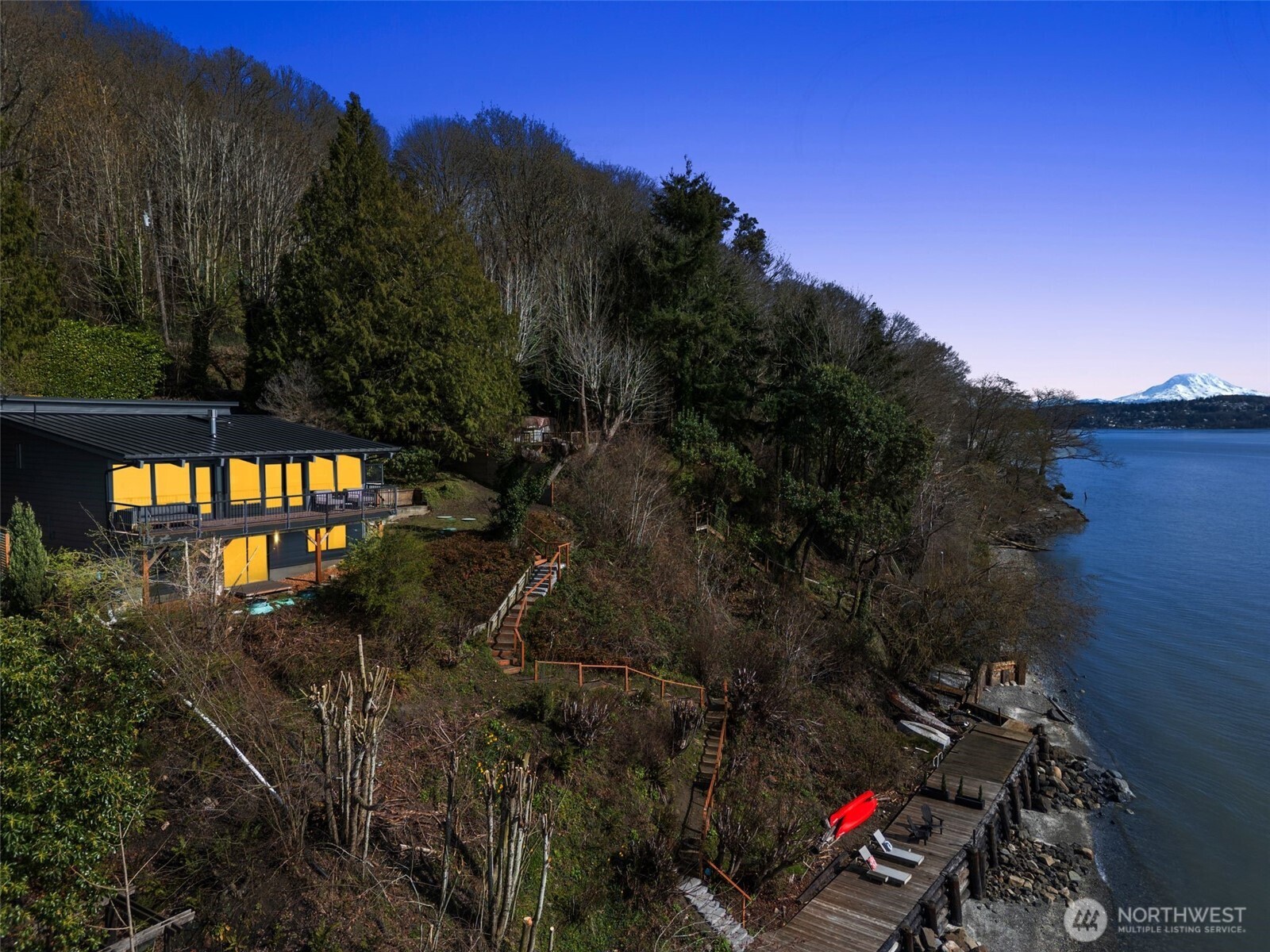 28605 Manzanita Beach Road Southwest Vashon, WA 98070 - Photo 38 of 39 a view of a house with a yard