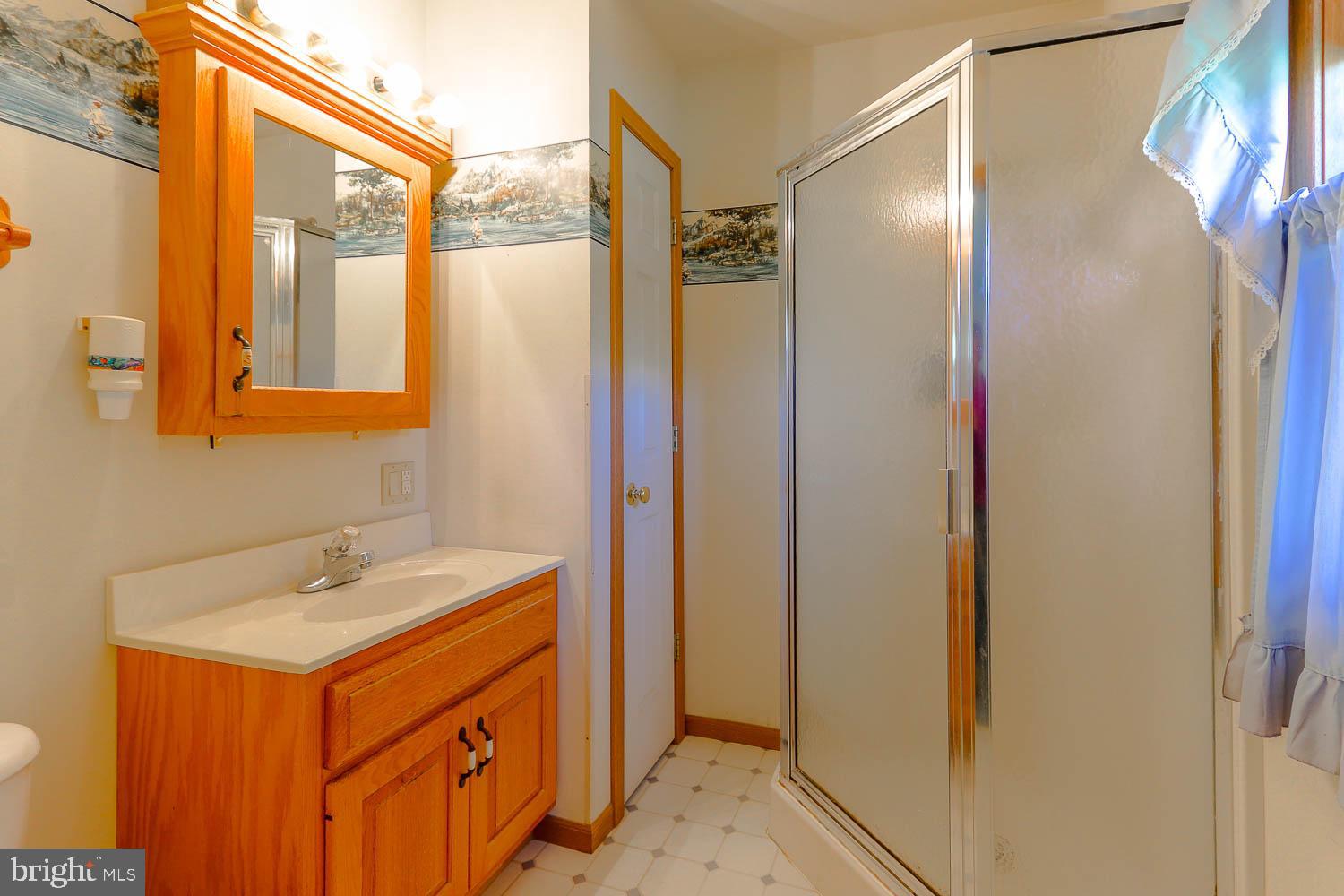 10 Flat Land Road Lewistown, PA 17044 - Photo 33 of 64 a bathroom with a sink and a mirror