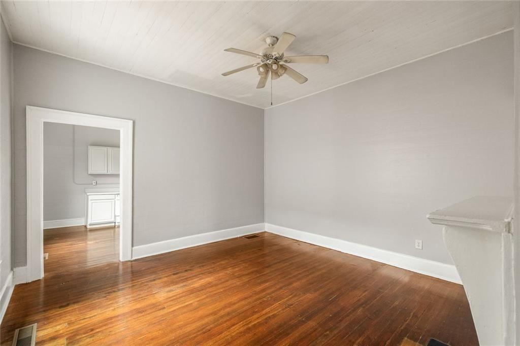 796 Fulton Terrace Southeast Atlanta, GA 30316 - Photo 6 of 35 wooden floor in an empty room
