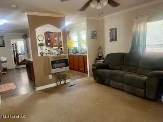517 Dunnam Road Leakesville, MS 39451 - Photo 6 of 22 Living Room 1