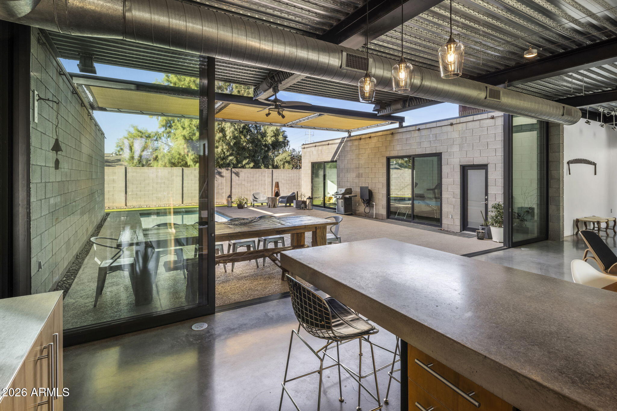 406 West 14th Street Tempe, AZ 85281 - Photo 7 of 46 Kitchen to outdoor covered patio