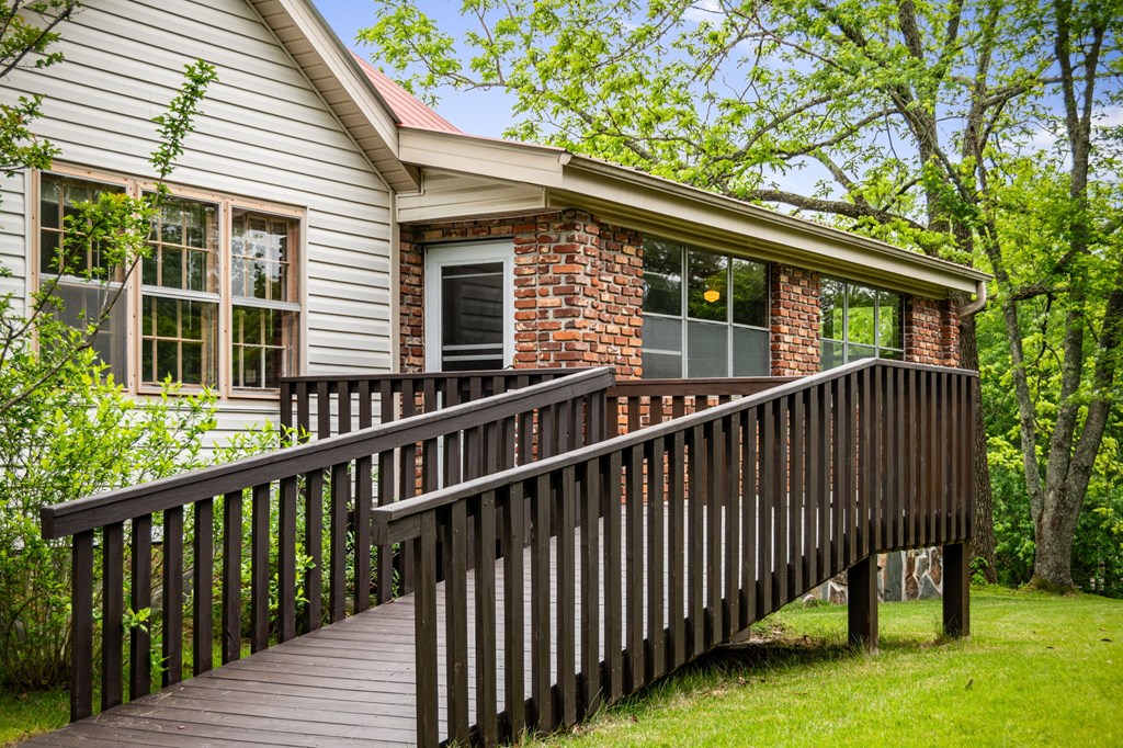 16 Hollow Springs Road Blue Ridge, GA 30513 - Photo 62 of 62 a view of a house with a deck