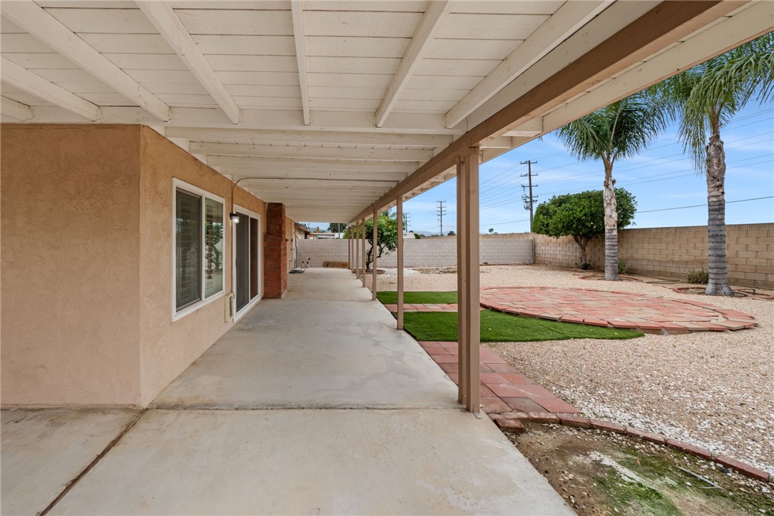 26932 Howard Street Menifee, CA 92586 - Photo 19 of 28 a view of a porch