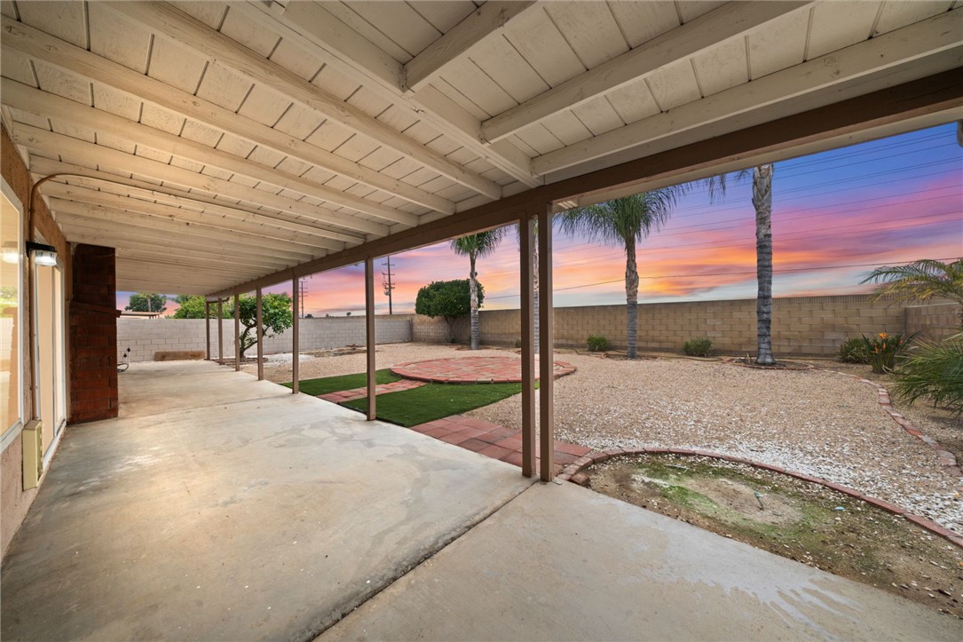 26932 Howard Street Menifee, CA 92586 - Photo 3 of 28 a view of a backyard